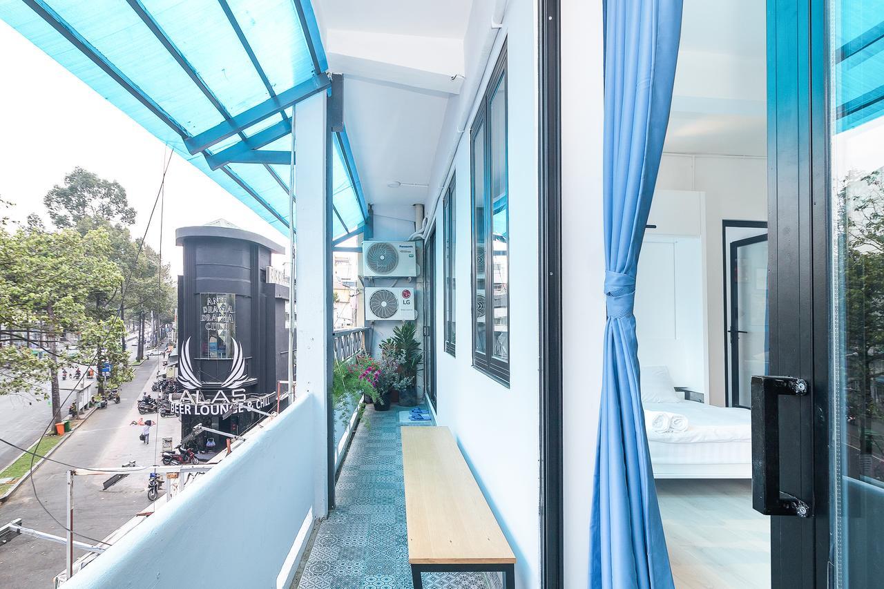 Scandinavian Apartment With Balcony In Bui Vien Bandar Ho Chi Minh Luaran gambar