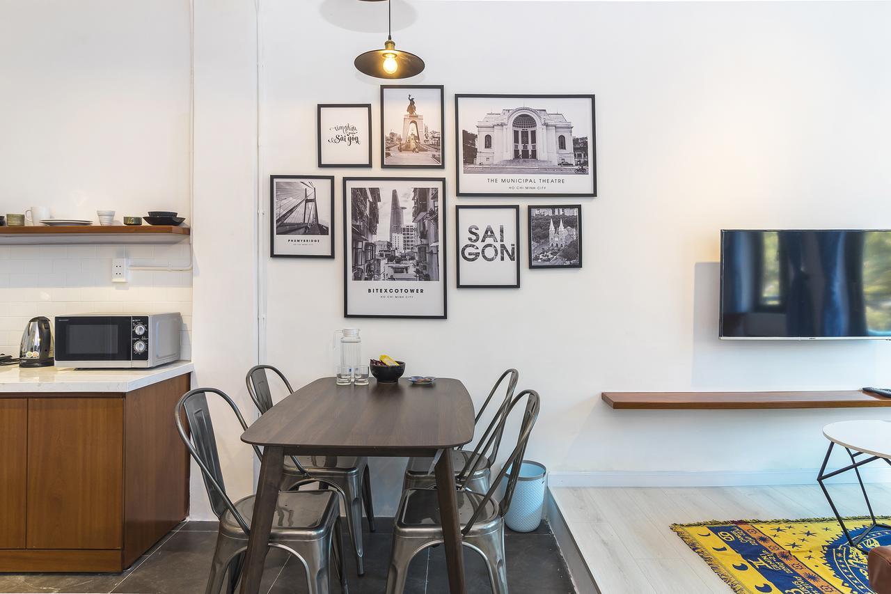 Scandinavian Apartment With Balcony In Bui Vien Bandar Ho Chi Minh Luaran gambar