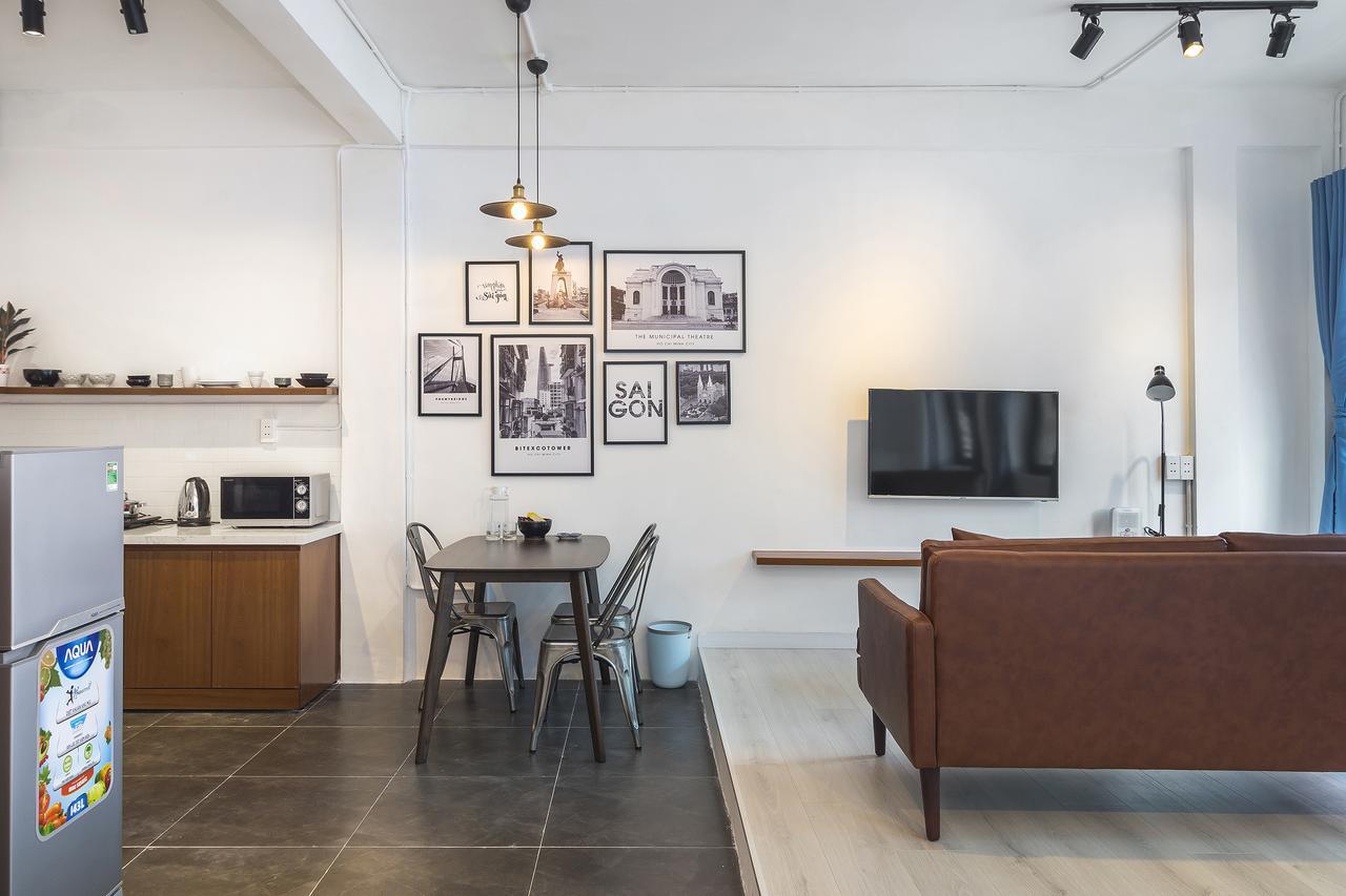 Scandinavian Apartment With Balcony In Bui Vien Bandar Ho Chi Minh Luaran gambar
