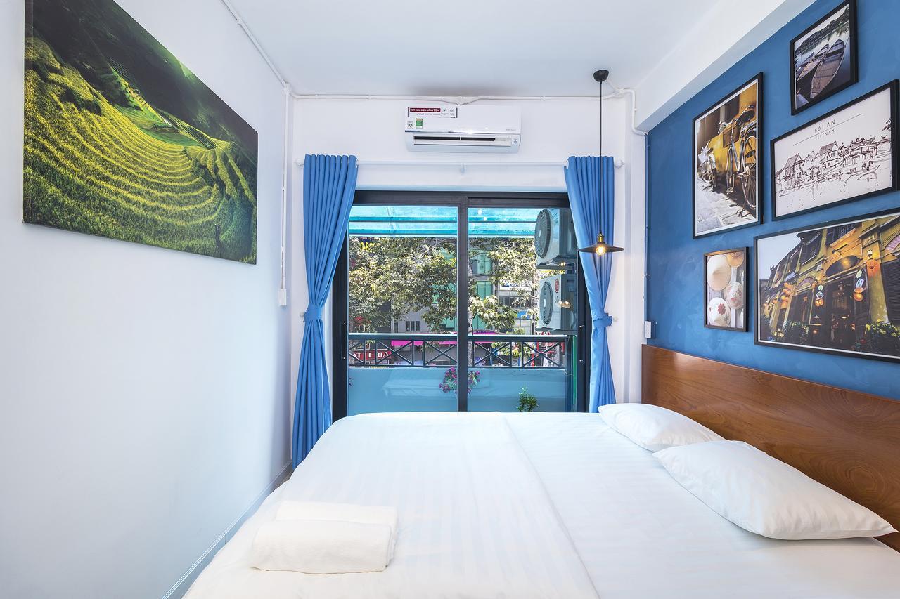 Scandinavian Apartment With Balcony In Bui Vien Bandar Ho Chi Minh Luaran gambar