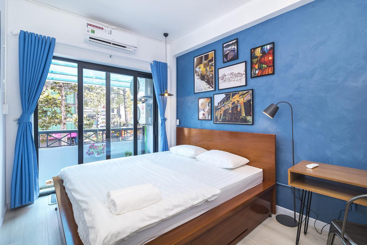 Scandinavian Apartment With Balcony In Bui Vien Bandar Ho Chi Minh Luaran gambar