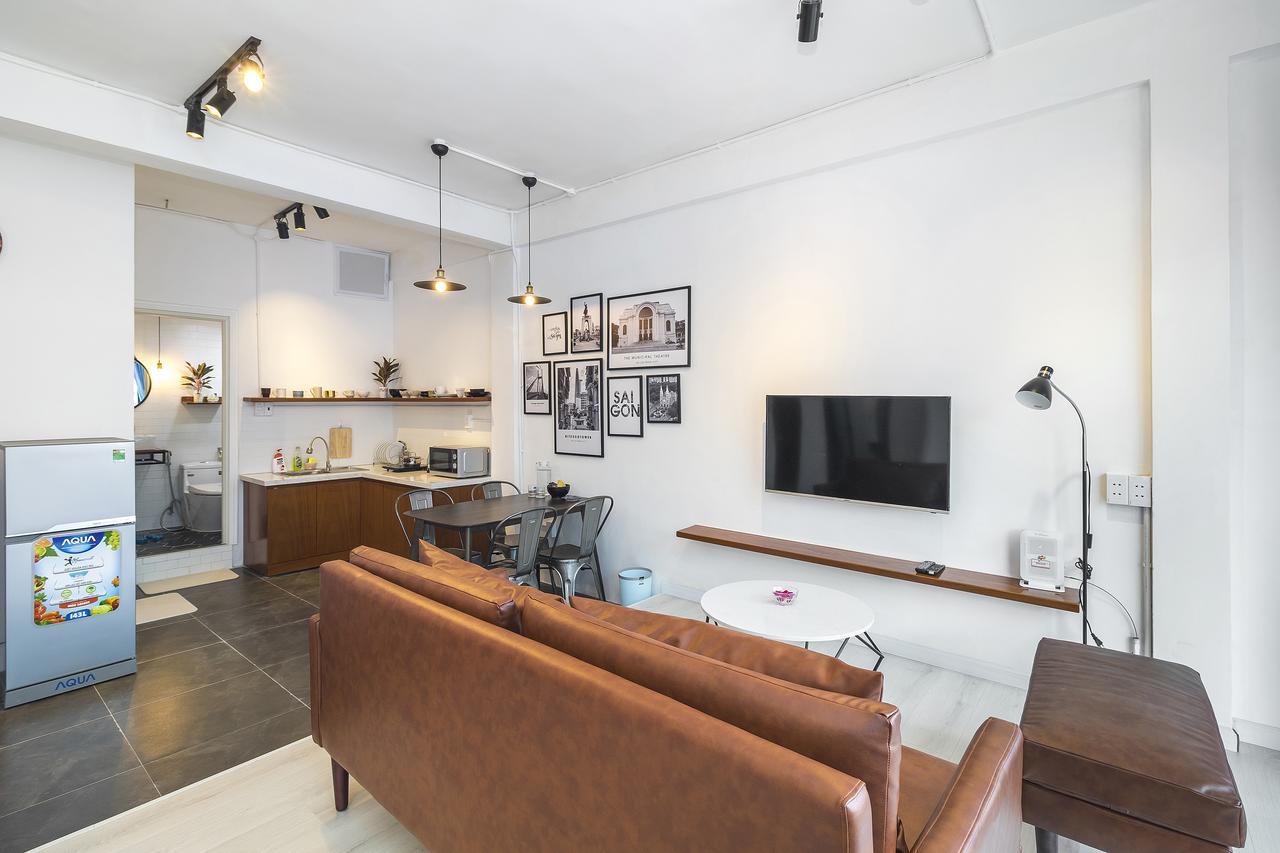 Scandinavian Apartment With Balcony In Bui Vien Bandar Ho Chi Minh Luaran gambar